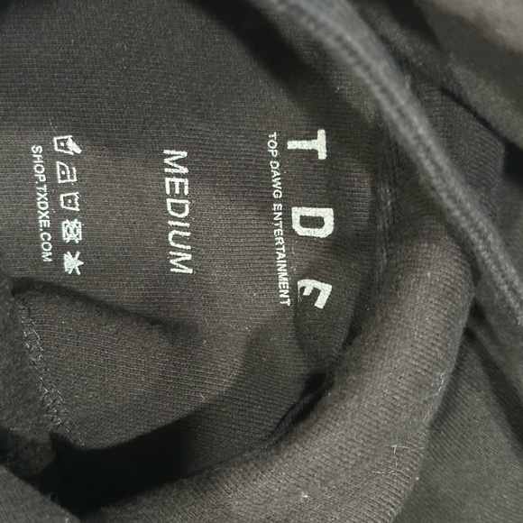 TDE Top Dawg Entertainment The Championship Tour Hoodie Kendrick Lamar Rap - Picture 3 of 3